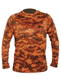 Chemises Et T-Shirts-HART OUTDOOR Hart Aktiva-L Chemise Pixel Blaze