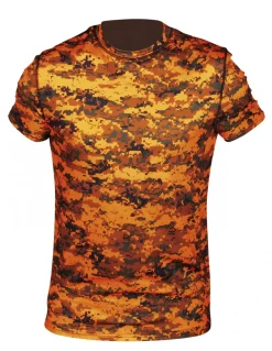 Chemises Et T-Shirts-HART OUTDOOR Hart Aktiva-S Chemise Pixel Blaze