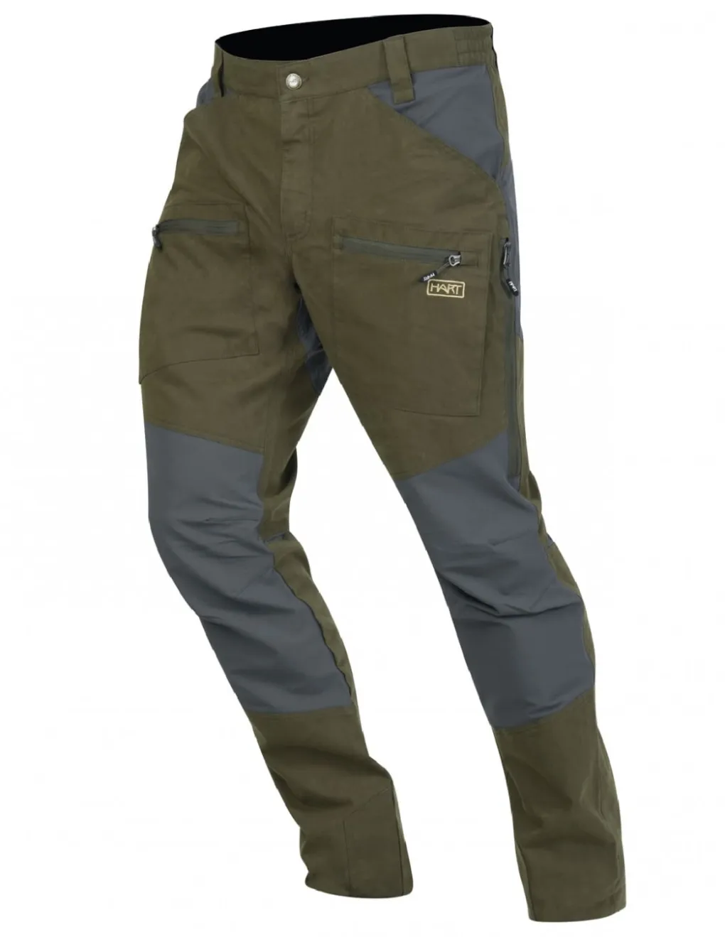 Pantalons-HART OUTDOOR Hart Andia-T Pantalon Dark Olive
