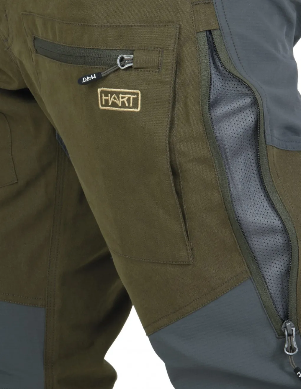 Pantalons-HART OUTDOOR Hart Andia-T Pantalon Dark Olive