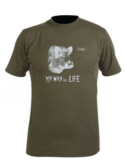 Chemises Et T-Shirts-HART OUTDOOR Hart Branded - Basurde T-Shirt Green
