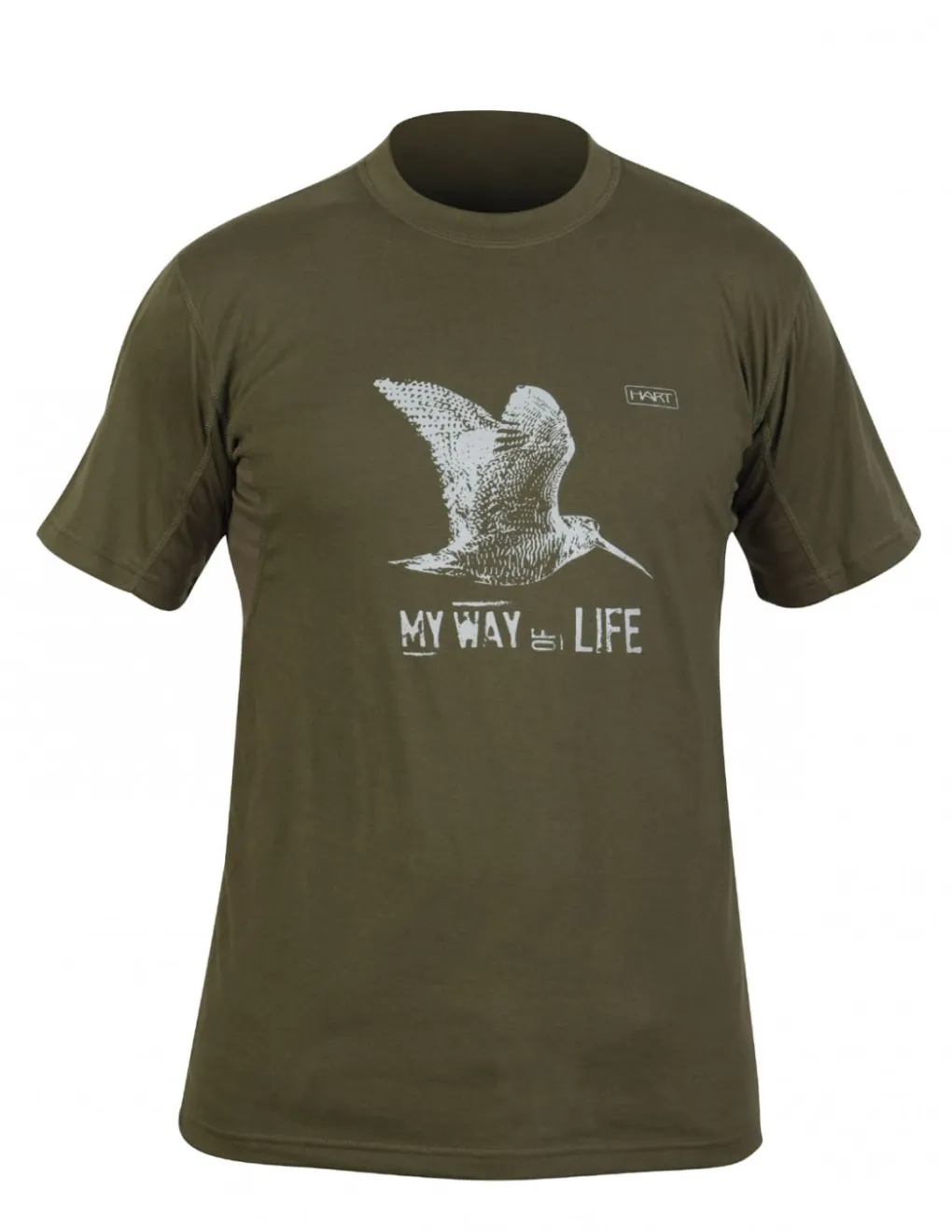 Chemises Et T-Shirts-HART OUTDOOR Hart Branded Becasse T-Shirt Green