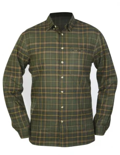 Chemises Et T-Shirts-HART OUTDOOR Hart Cascade Chemise Green Checked