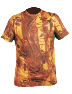 Chemises Et T-Shirts-HART OUTDOOR Hart Crew-S T-Shirt Camo Blaze