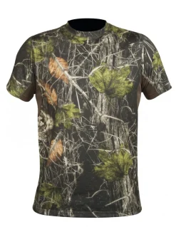 Chemises Et T-Shirts-HART OUTDOOR Hart Crew-S T-Shirt Camo Forest