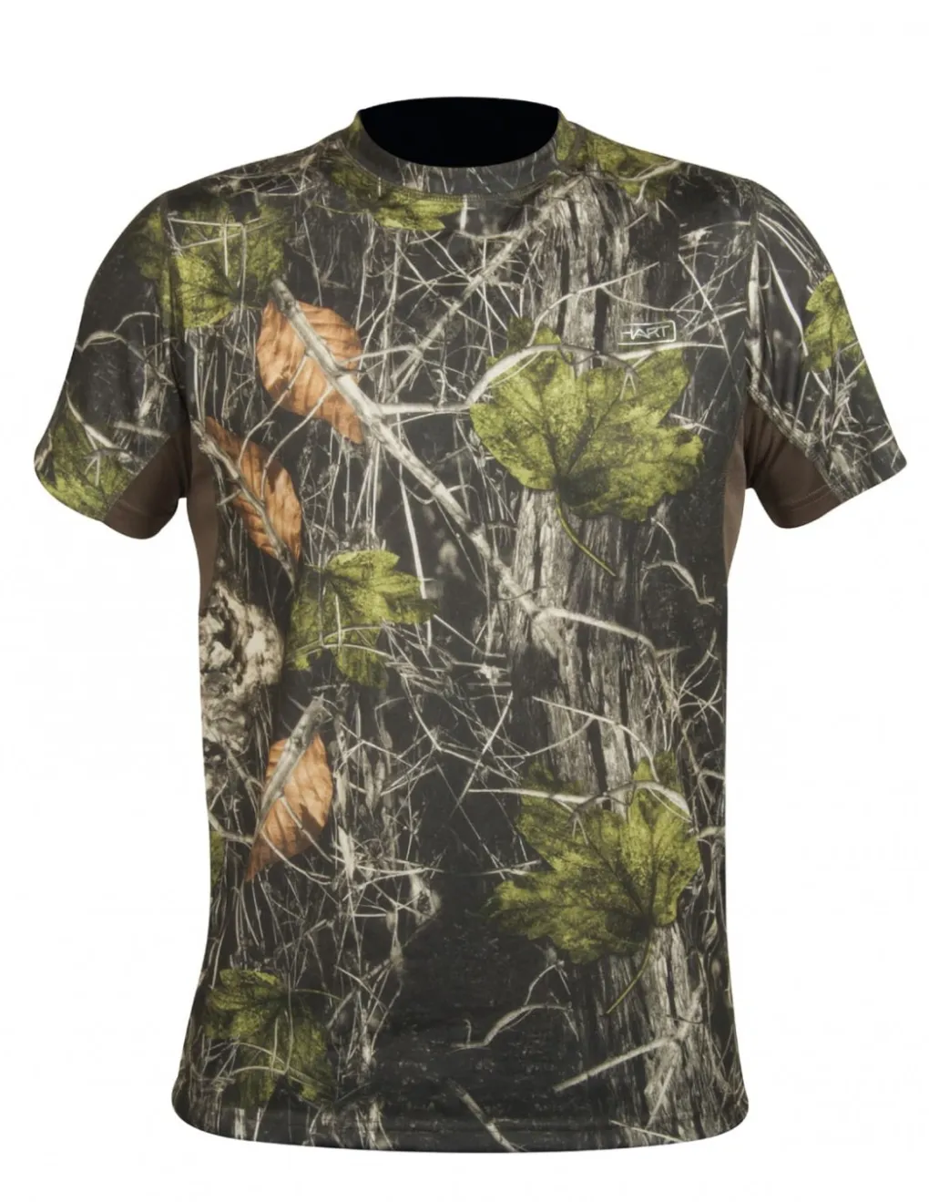 Chemises Et T-Shirts-HART OUTDOOR Hart Crew-S T-Shirt Camo Forest