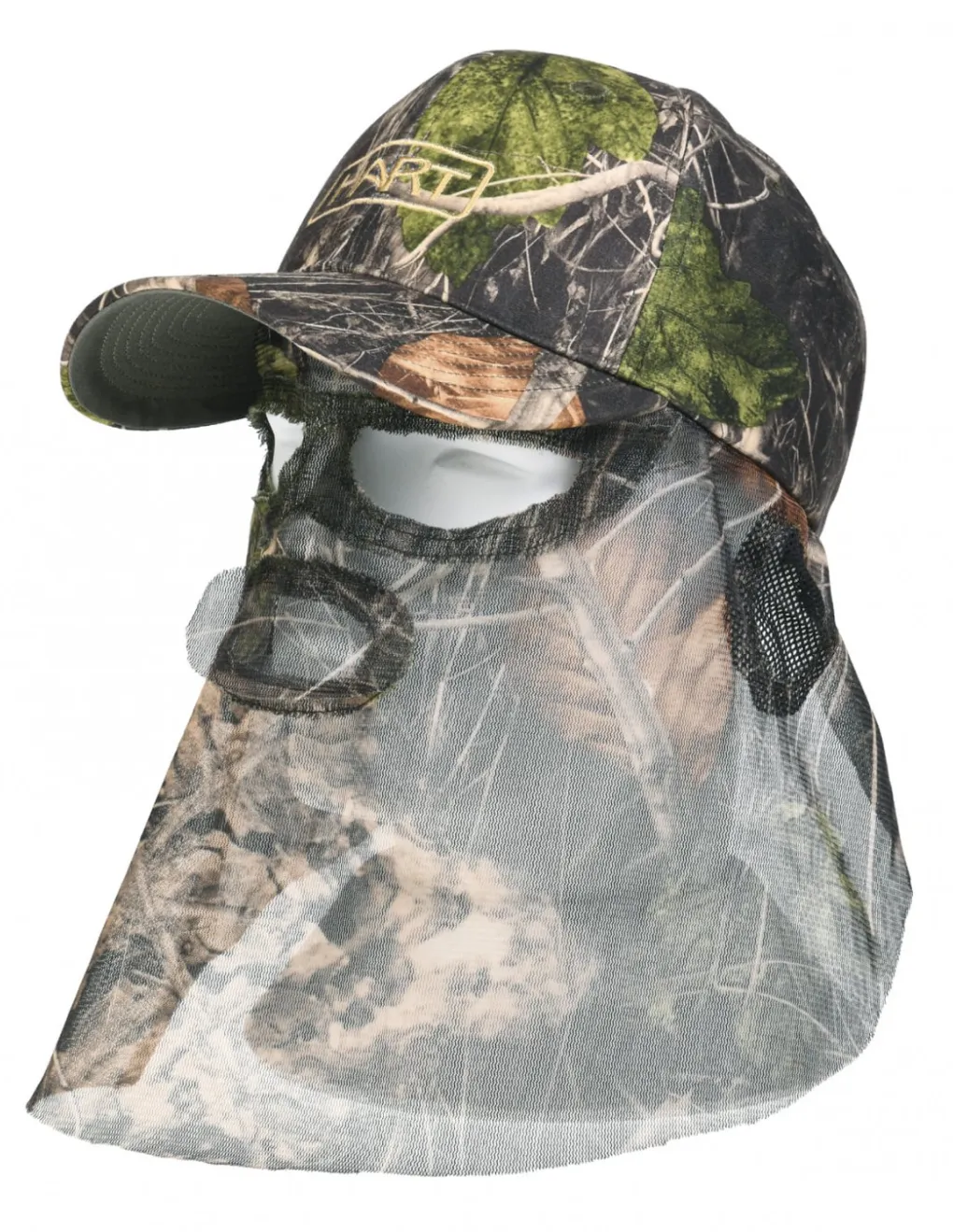 Casquettes Et Tour De Cou-HART OUTDOOR Hart Henar-C Mesh Casquette Camo Forest