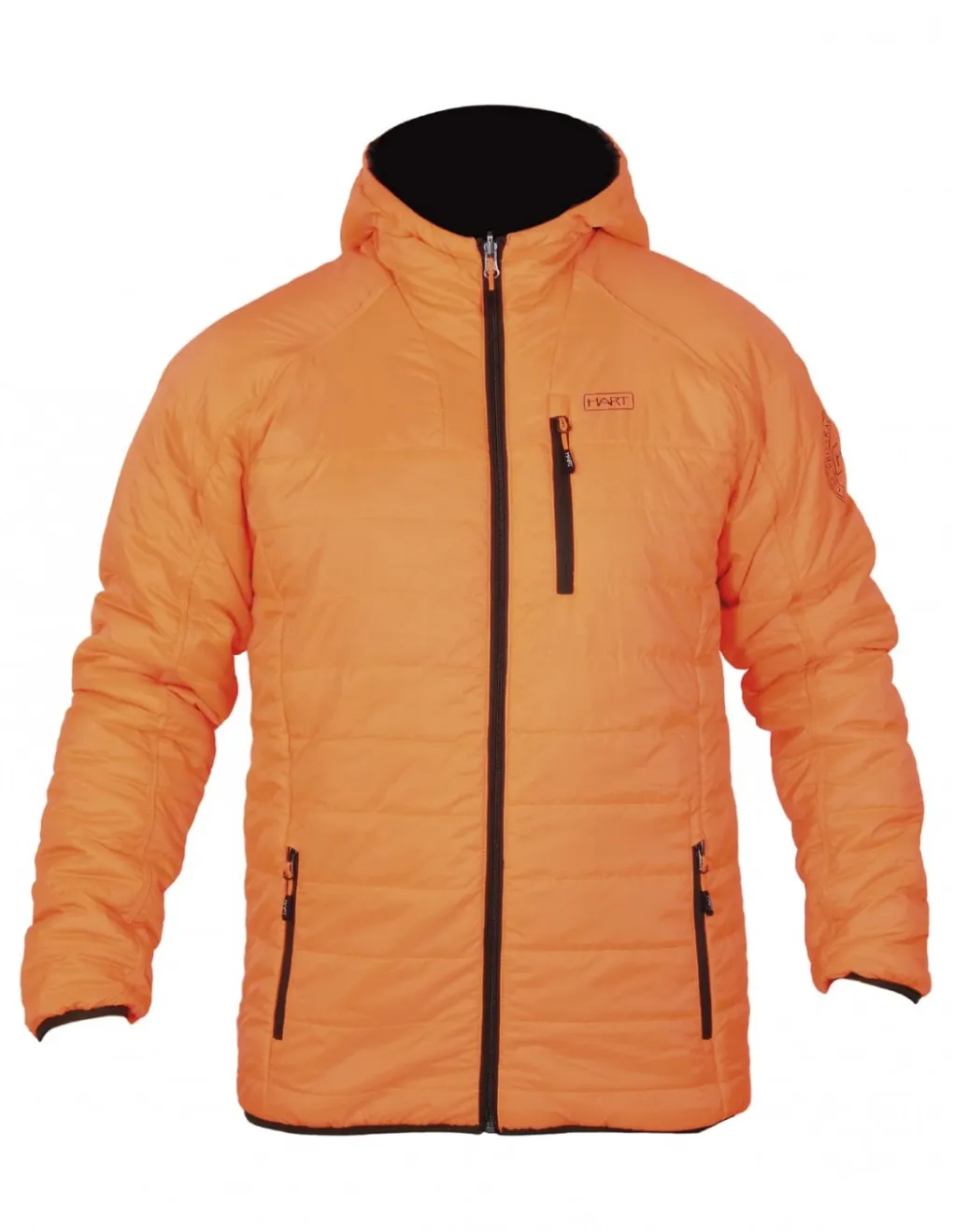 Vestes-HART OUTDOOR Hart Kurgan-P2D Veste Blaze/Brown Rever