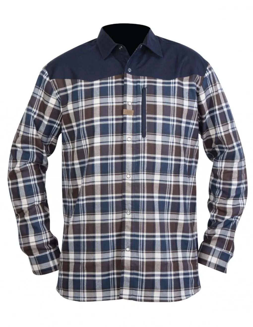 Chemises Et T-Shirts-HART OUTDOOR Hart Oita Chemise Blue Checked