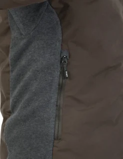 Vestes-HART OUTDOOR Hart Sendai-J Veste Hybride Dark Brown