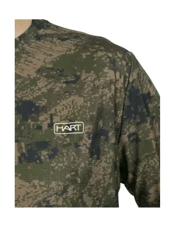 Chemises Et T-Shirts-HART OUTDOOR Hart Ural-Tl T-Shirt Pixel Forest