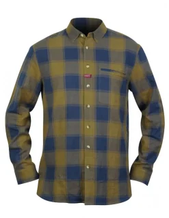 Chemises Et T-Shirts-HART OUTDOOR Hart Urbia Chemise Blue Checked